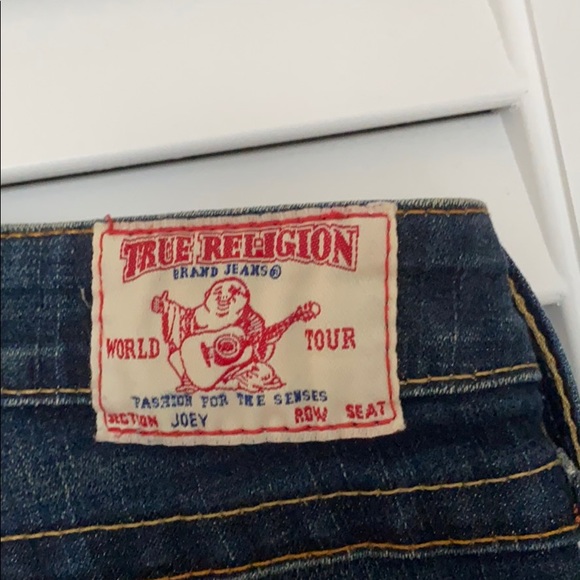 True Religion Joey Twisted Seam Flare Jeans - Picture 9 of 10